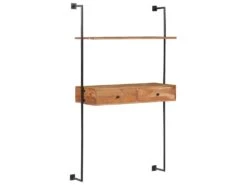 Étagère Armoire Meuble Design Bureau Mural 170 Cm Bois 2702228/2