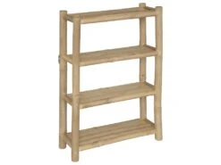 Étagère Murale En Bambou 45.4 X 68.5 Cm
