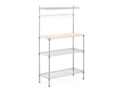 Étagère Métallique 89,5 X 34,5 X 149,5 Cm 121 Kg étagère Autoportante étagère De Rangement En Métal 14_0005197