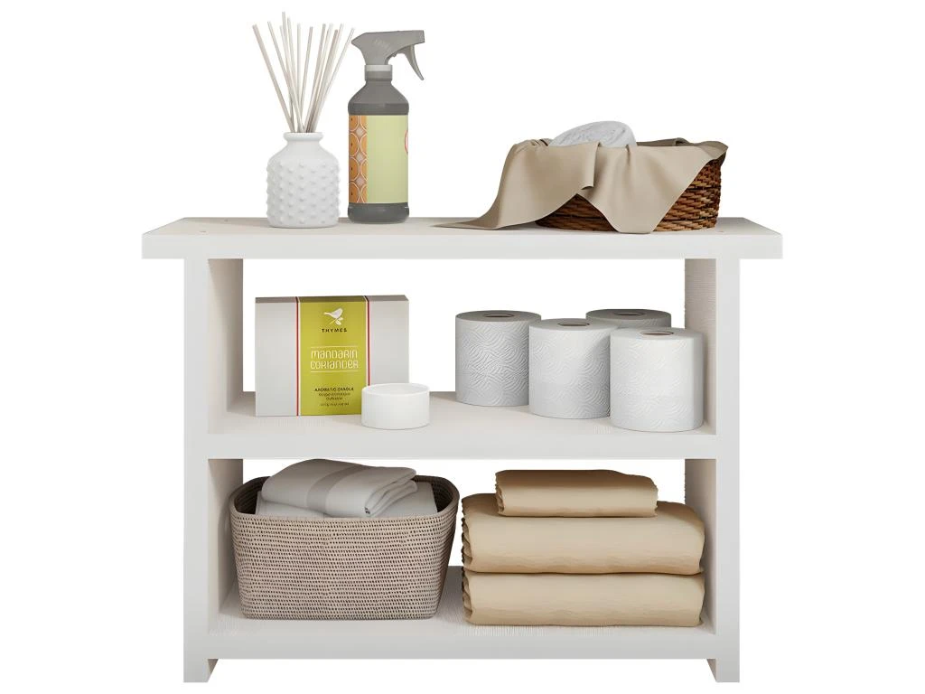 Etagère Multifonctions Largeur 68 Cm Chêne Clair