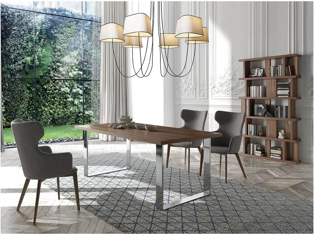 Étagère En Bois Couleur Noyer 3023 ANGEL CERDA – Image 3