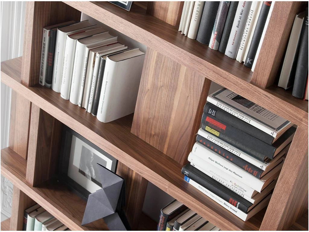 Étagère En Bois Couleur Noyer 3023 ANGEL CERDA – Image 8