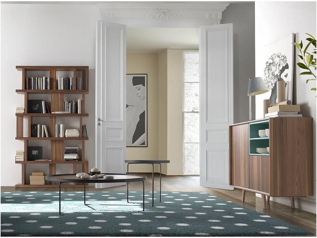 Étagère En Bois Couleur Noyer 3023 ANGEL CERDA – Image 9