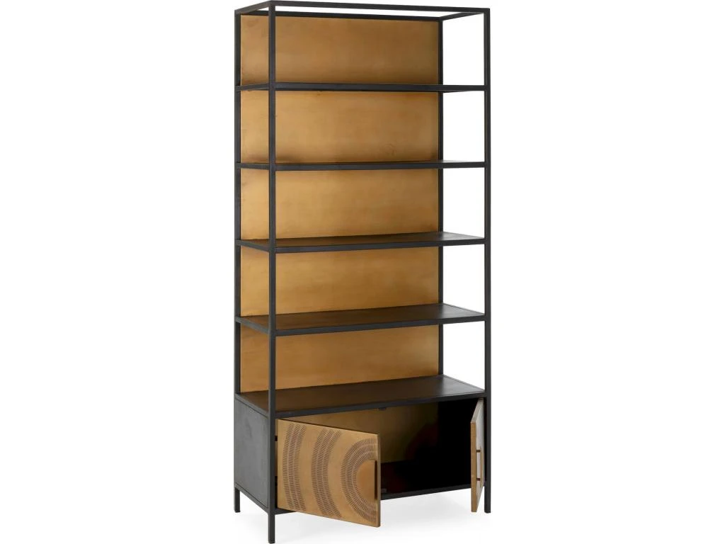 Étagère Métal -- Doré/Noir – Image 6