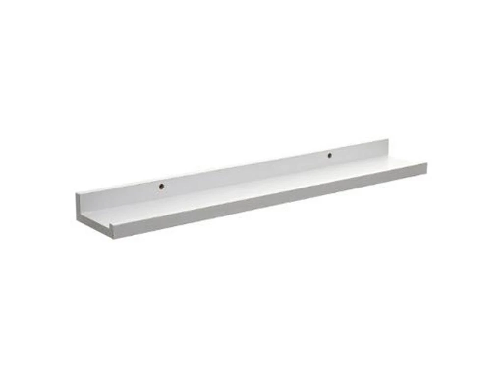 Étagère Murale à Rebord "Fixy" 58cm Blanc