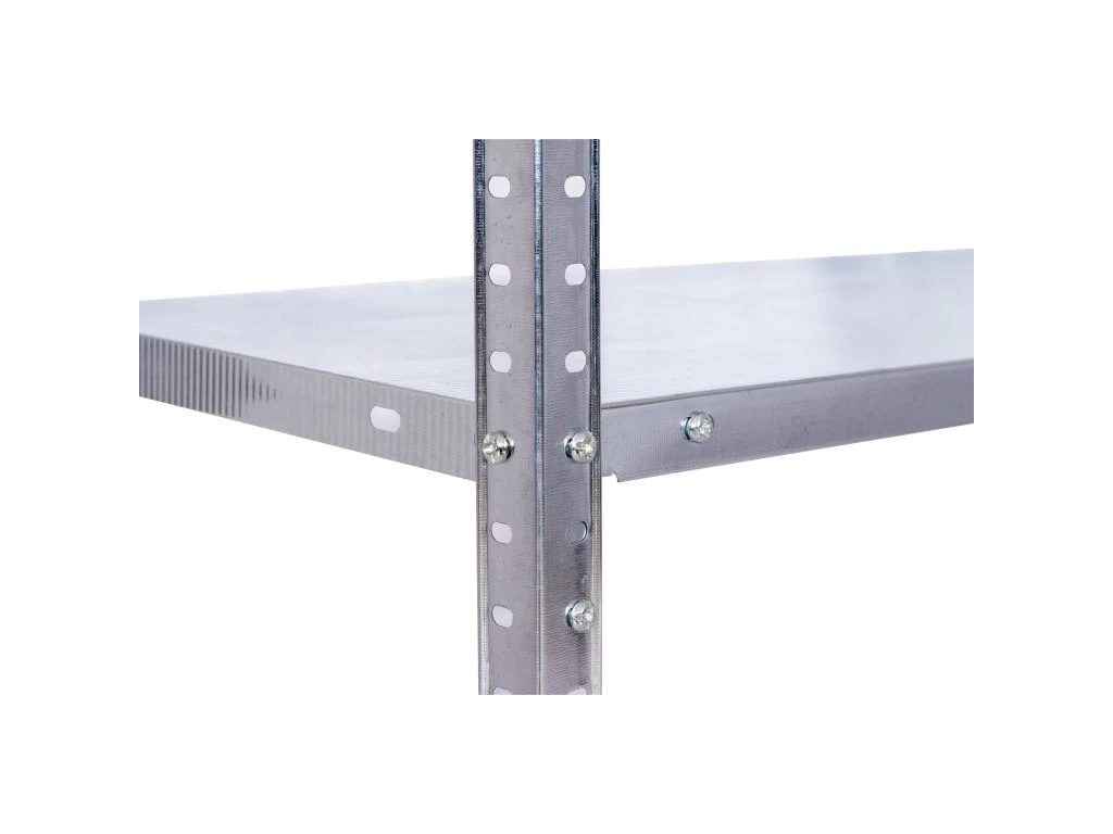 Étagère De Rangement à 4 Niveaux Catter House Nils Solid 137 70x30x137 Cm Charge Lourde 200 Kg Cadre En Acier Galvanisé – Image 3