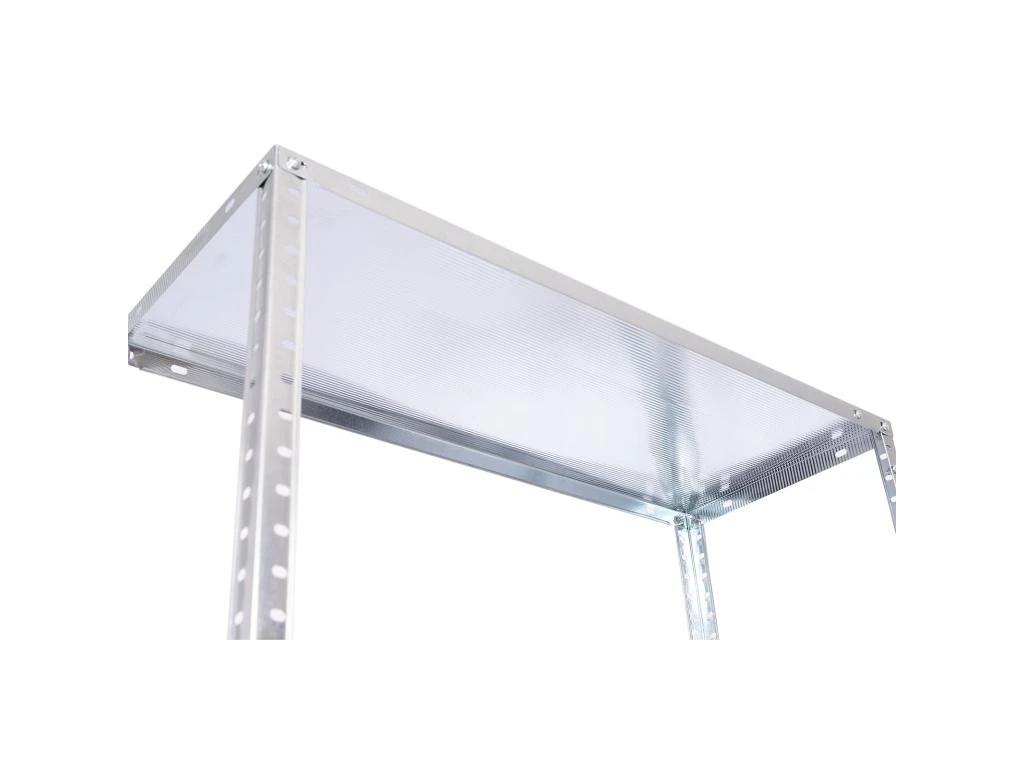 Étagère De Rangement à 4 Niveaux Catter House Nils Solid 137 70x30x137 Cm Charge Lourde 200 Kg Cadre En Acier Galvanisé – Image 5