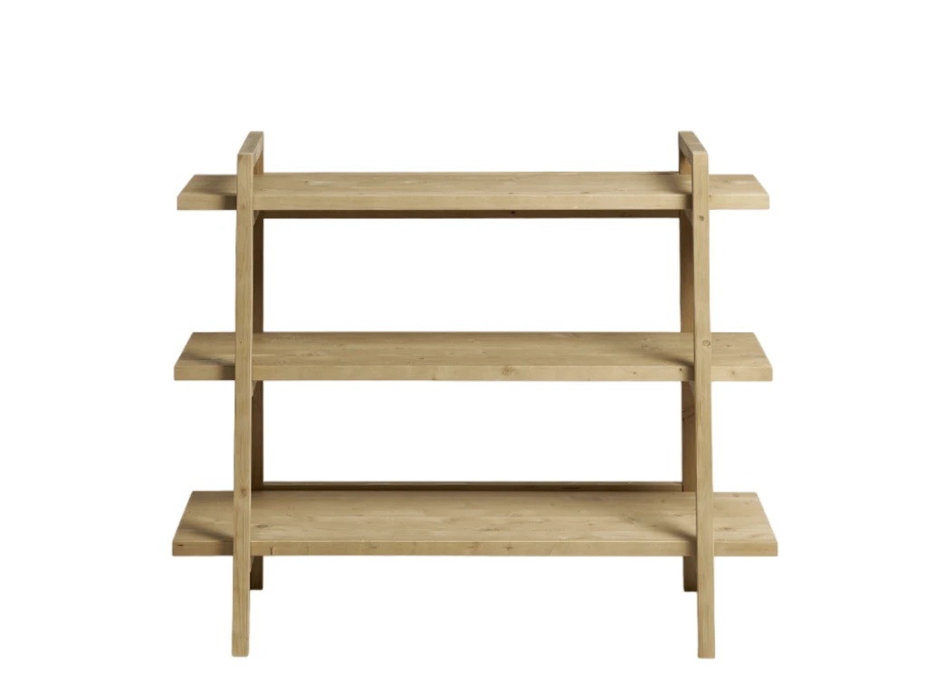 Etagère D’entrée En Bois D’épicéa En Couleur Naturel