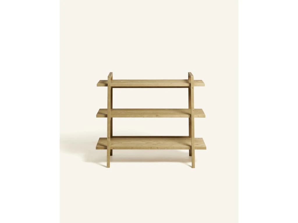 Etagère D’entrée En Bois D’épicéa En Couleur Naturel – Image 3