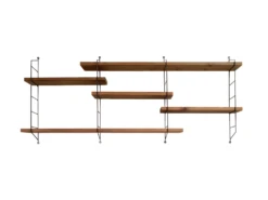 Etagère En Bois De Couleur Marron