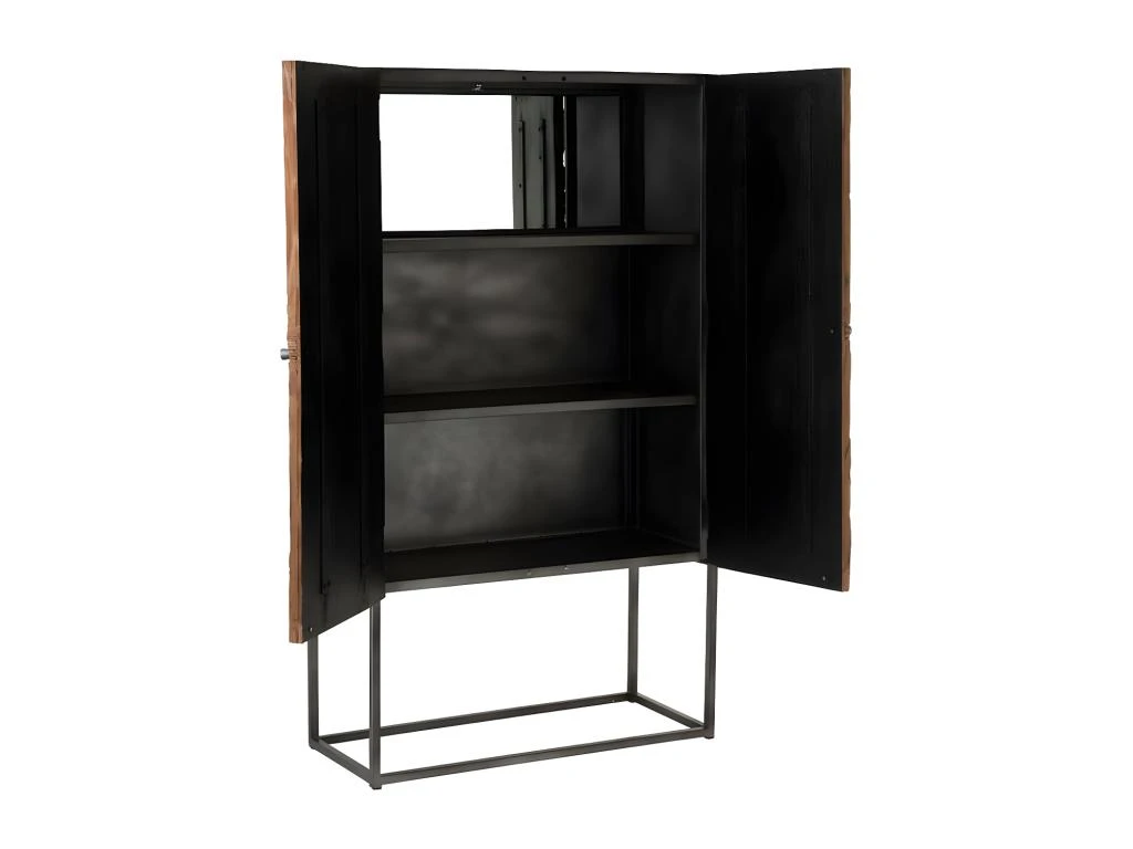 Vaisselier 2 Portes Bois/Métal - ROTTERDAM N°2 – Image 5