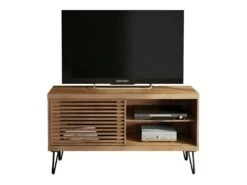 Meuble TV 50 Pouces 1 Porte Coulissante 3 Niches