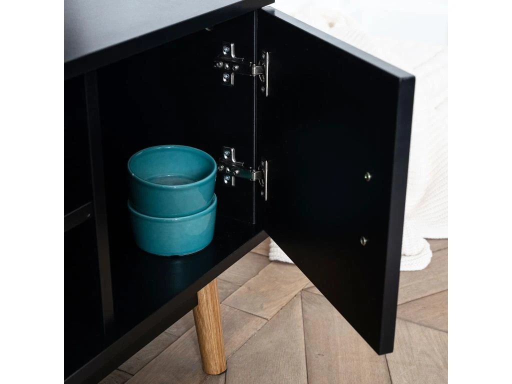 Meuble TV JOEY Noir - HAPPY GARDEN – Image 6