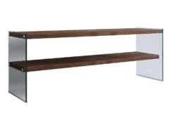 Meuble Tv Rhin Design En Couleur Nogal, 120x45x35cm