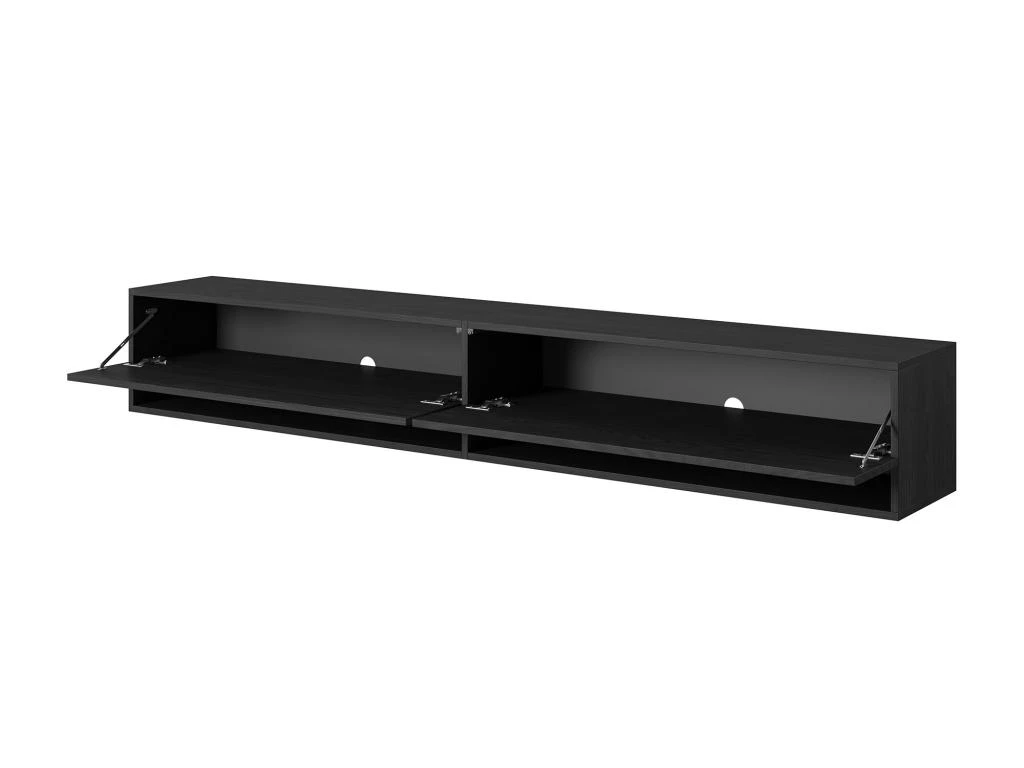 Meuble TV 200 Cm -Frêne Noir - MIRRGO – Image 7