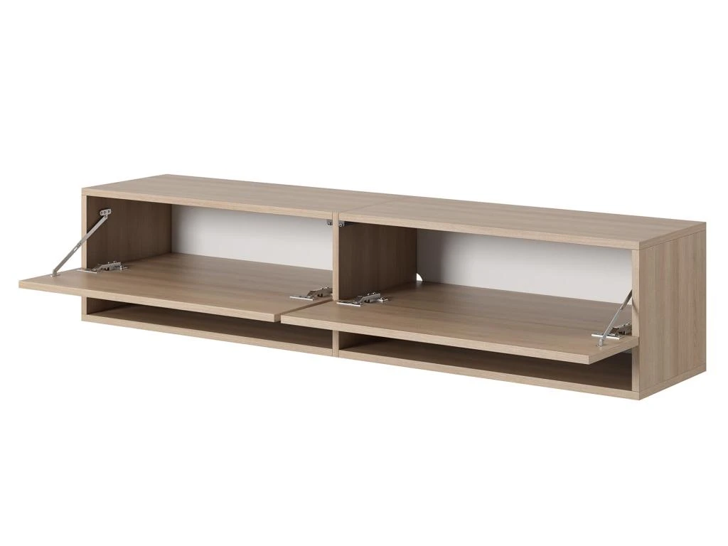 Meuble TV 140 Cm -Chêne Linberg - MIRRGO – Image 7