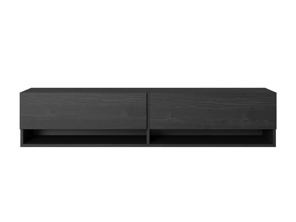 Meuble TV 140 Cm -Frêne Noir- MIRRGO – Image 6