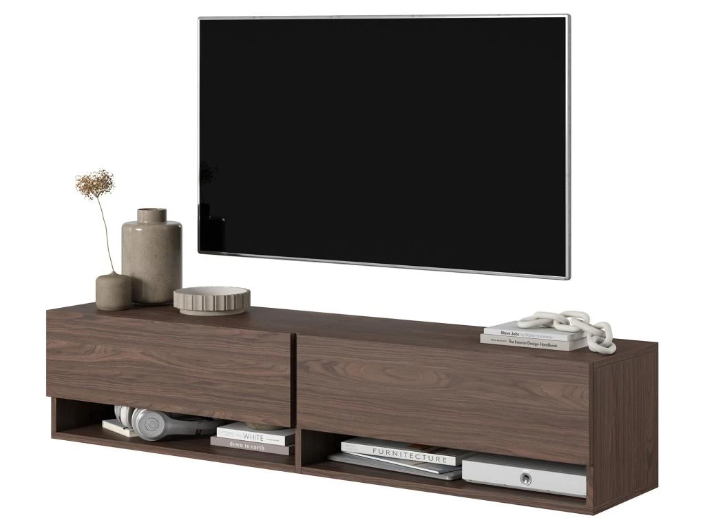 Meuble TV 140 Cm -Chêne noisette - MIRRGO – Image 4
