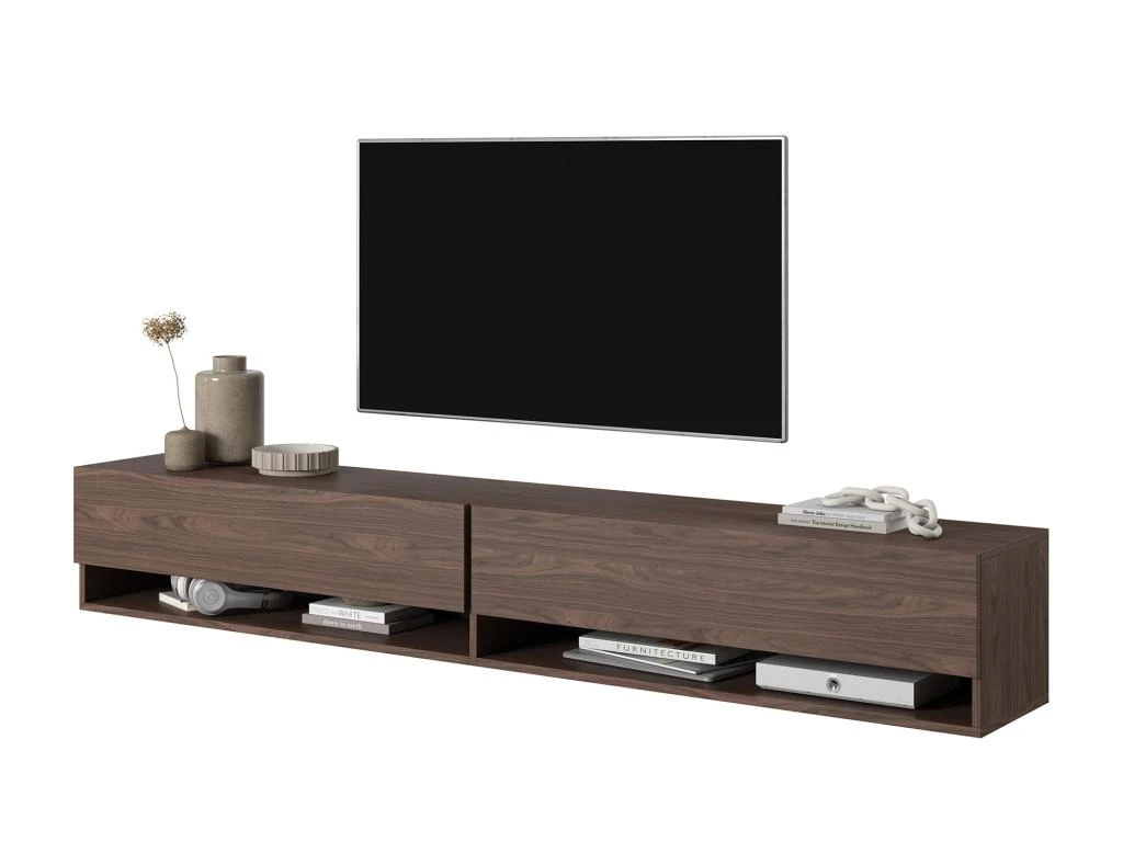 Meuble TV 200 Cm -Chêne noisette - MIRRGO – Image 4