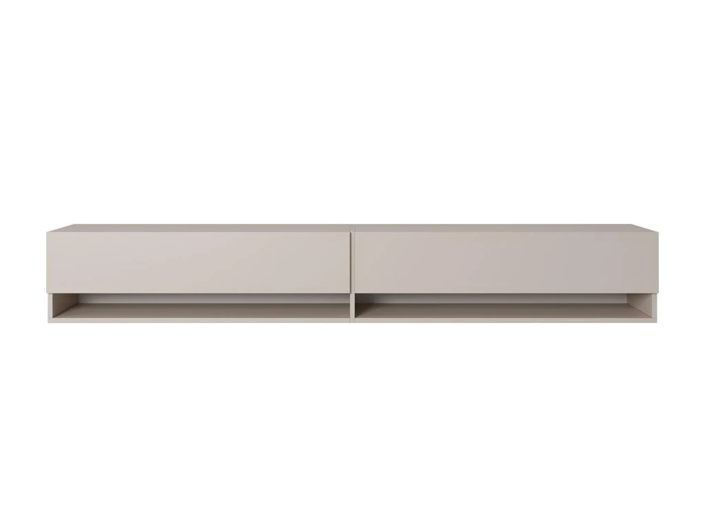 Meuble Tv 200 Cm - Couleur Gris-beige - MIRRGO – Image 5
