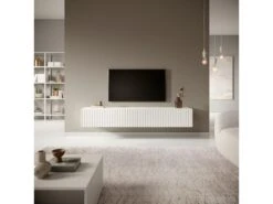 Meuble TV 175 Cm - Blanc - TELIRE