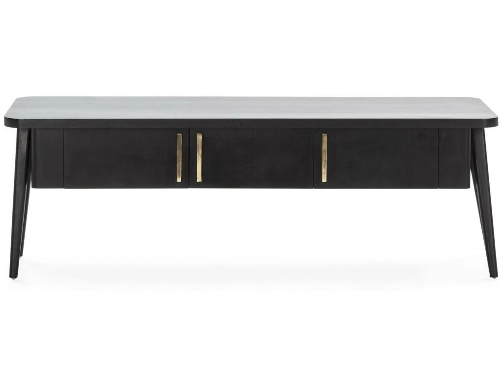 Meuble TV /Audio 150 X 50 X 51 Cm Bois – Image 3