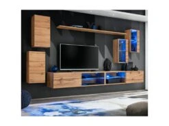 Ensemble Meuble TV "Switch XXV" 280cm Naturel