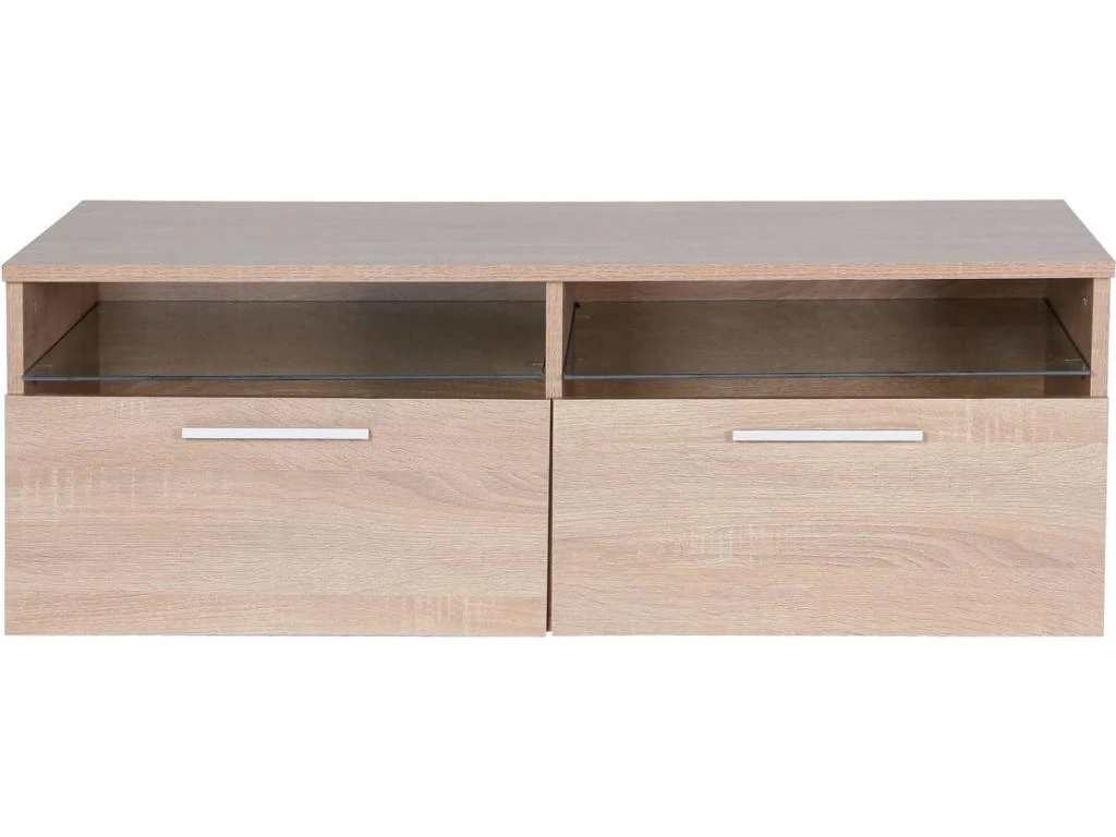 Meuble TV LED "Parson" - Chêne – Image 3