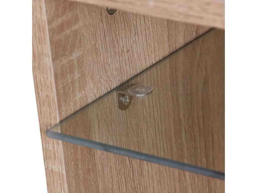 Meuble TV LED "Parson" - Chêne – Image 6