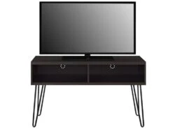 Meuble TV En Panneaux De Particules Stratifiés Marron