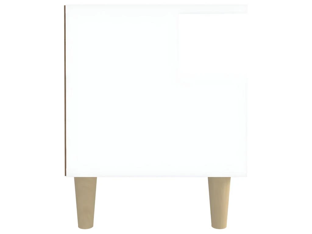 Meuble TV Blanc Brillant 180x31,5x40 Cm Bois D'ingénierie – Image 8