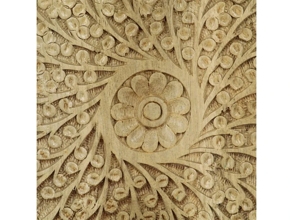 Meuble Télé Buffet Tv Télévision Design Pratique Bois De Manguier Massif 118 Cm 2502135 – Image 4