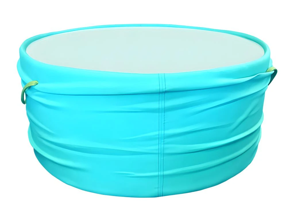 Table Basse Ronde Turquoise Et Vert D 80 Cm - NADI