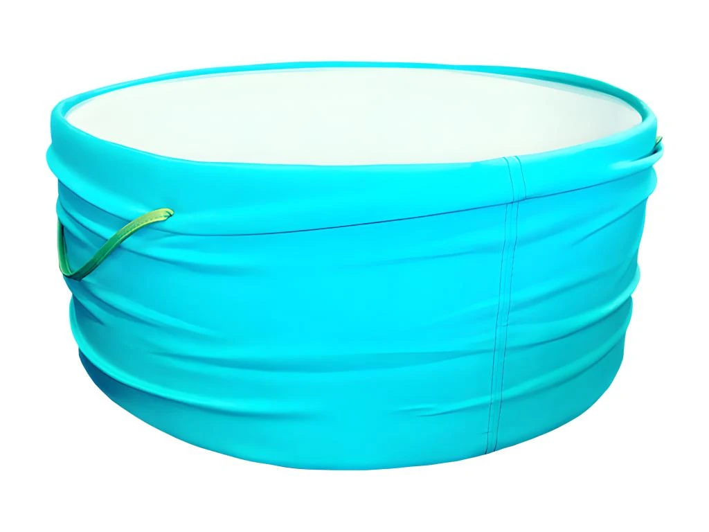 Table Basse Ronde Turquoise Et Vert D 80 Cm - NADI – Image 2