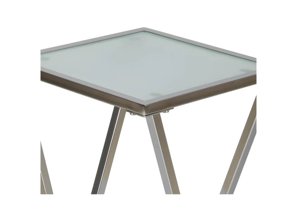 Grande Sellette Acier Chromé - SQUARE – Image 2