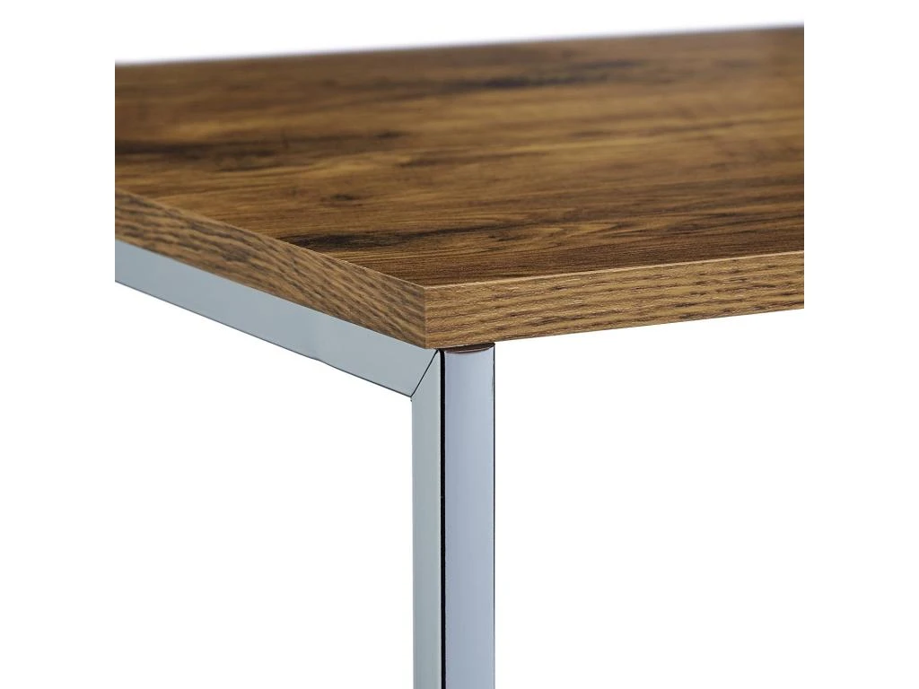 Lot De 3 Tables Basse Salon Gigogne Bout De Canapé Design Moderne Bois 0913002_2 – Image 2