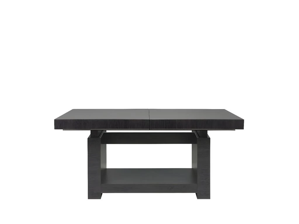 HEZEL | Table Extensible Salon | Style Scandinave | Dimensions 140-220x62.5-80.5x80 Cm | Plateau Relevable
