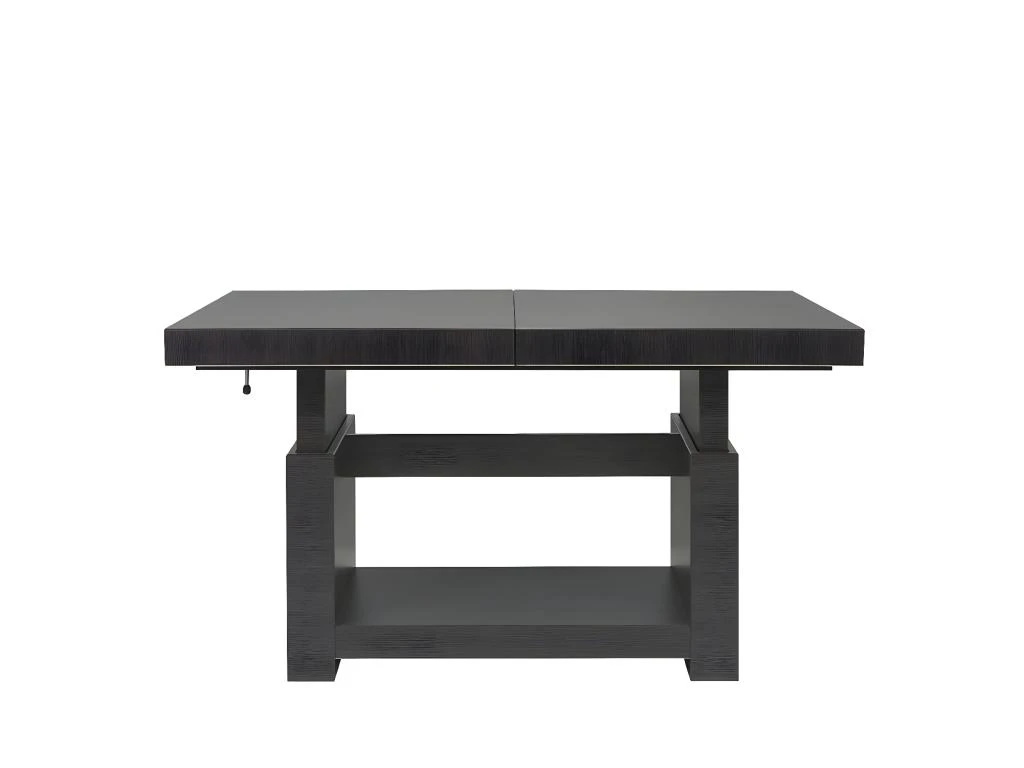 HEZEL | Table Extensible Salon | Style Scandinave | Dimensions 140-220x62.5-80.5x80 Cm | Plateau Relevable – Image 2