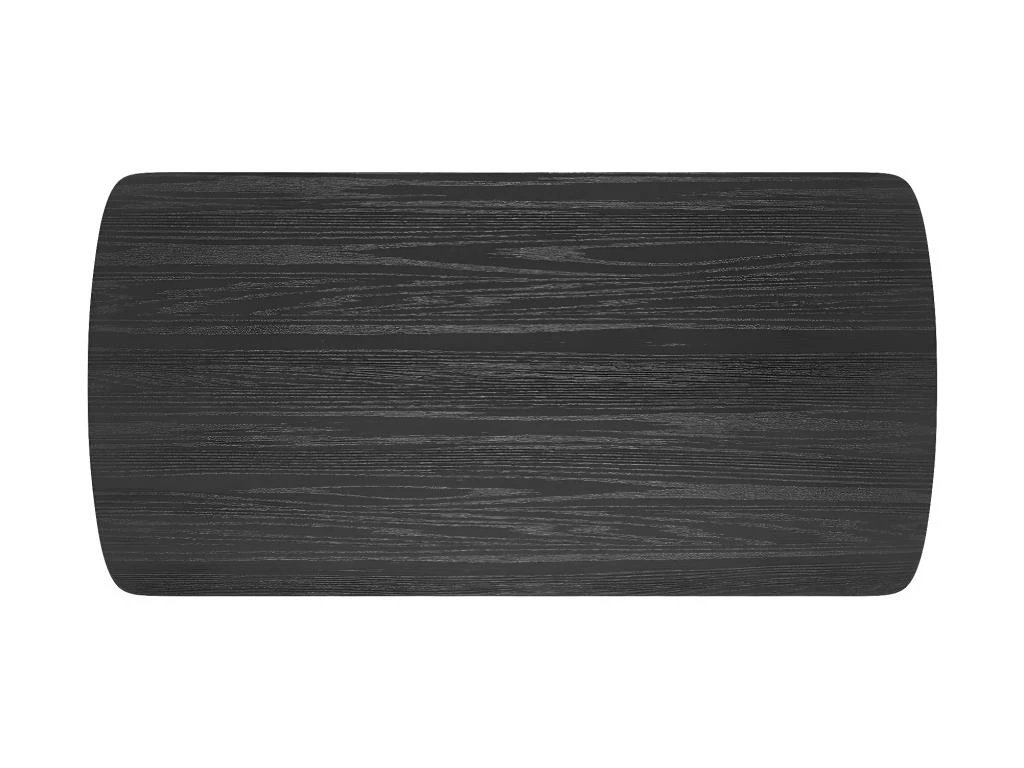 Table Basse Suly En Bois Noir 120 Cm – Image 4