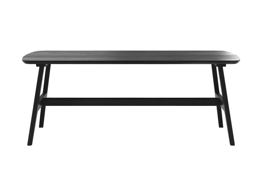 Table Basse Suly En Bois Noir 120 Cm – Image 5