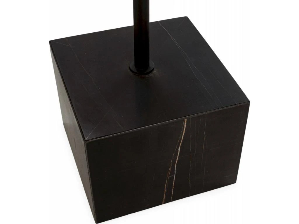 Table D'appoint Métal -- Noir/Doré – Image 6