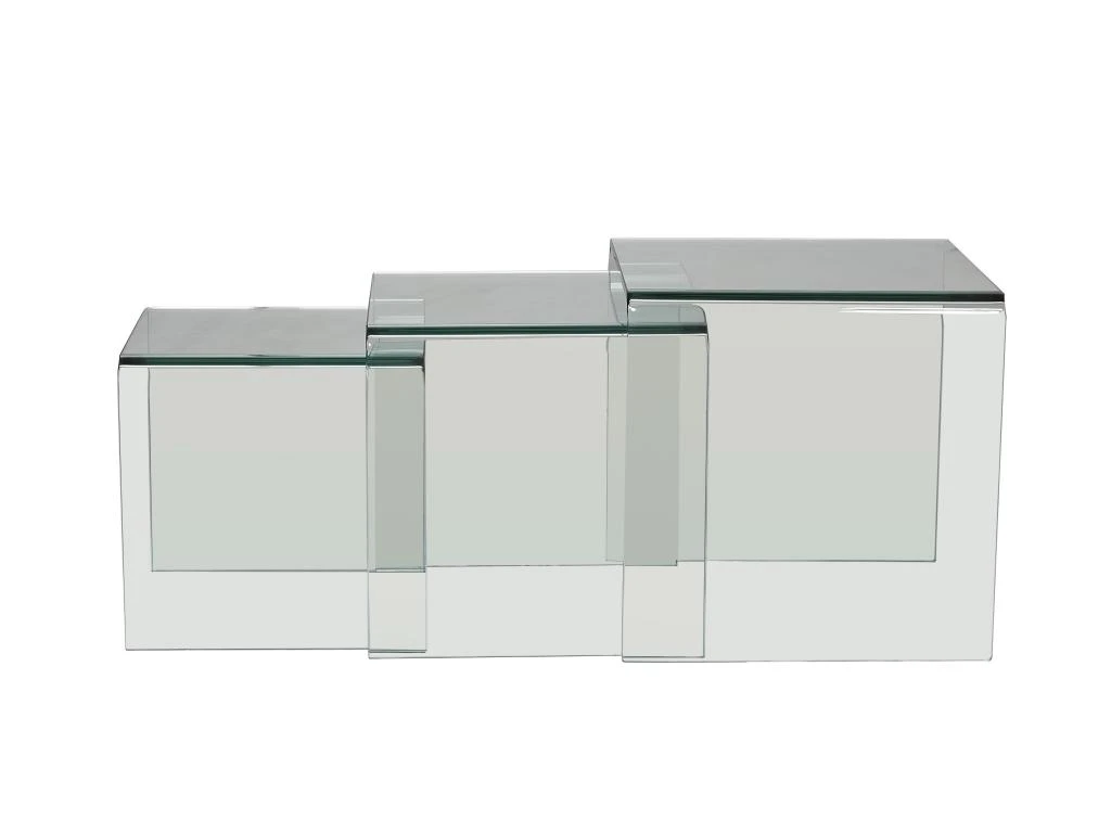 Tables Basses Gigognes MINKA - Verre Courbé – Image 7