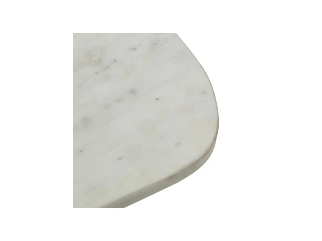 Table D'appoint Marbre Blanc/Métal Noir - PINOT – Image 6