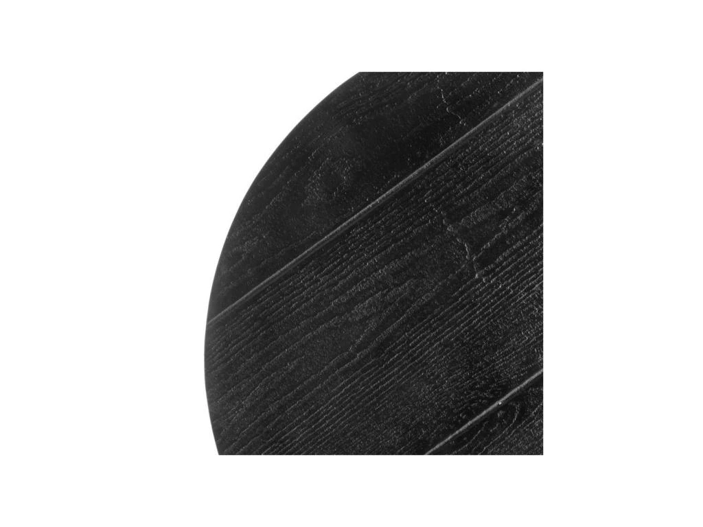 Table D'appoint Ronde Noir Métal Taille M - ZOTA – Image 6