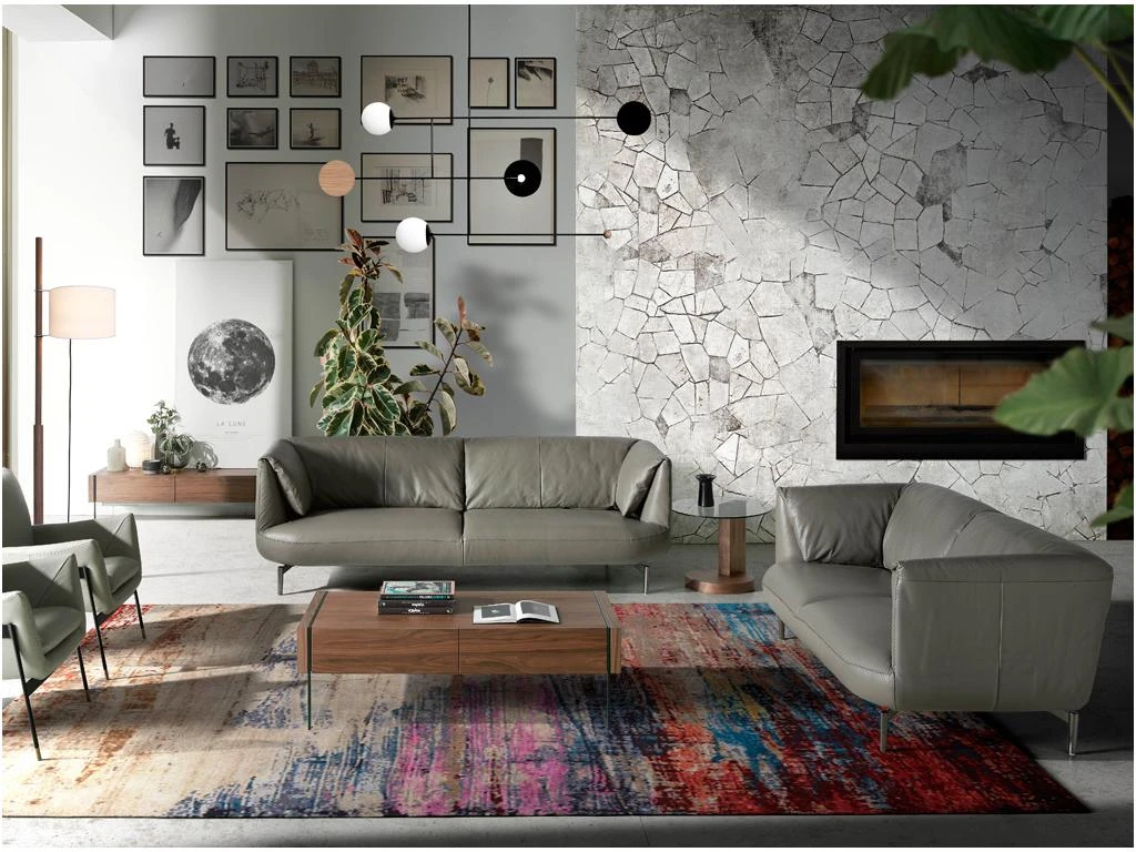 Table Basse En Bois De Noyer Et Verre 2050 ANGEL CERDA – Image 4