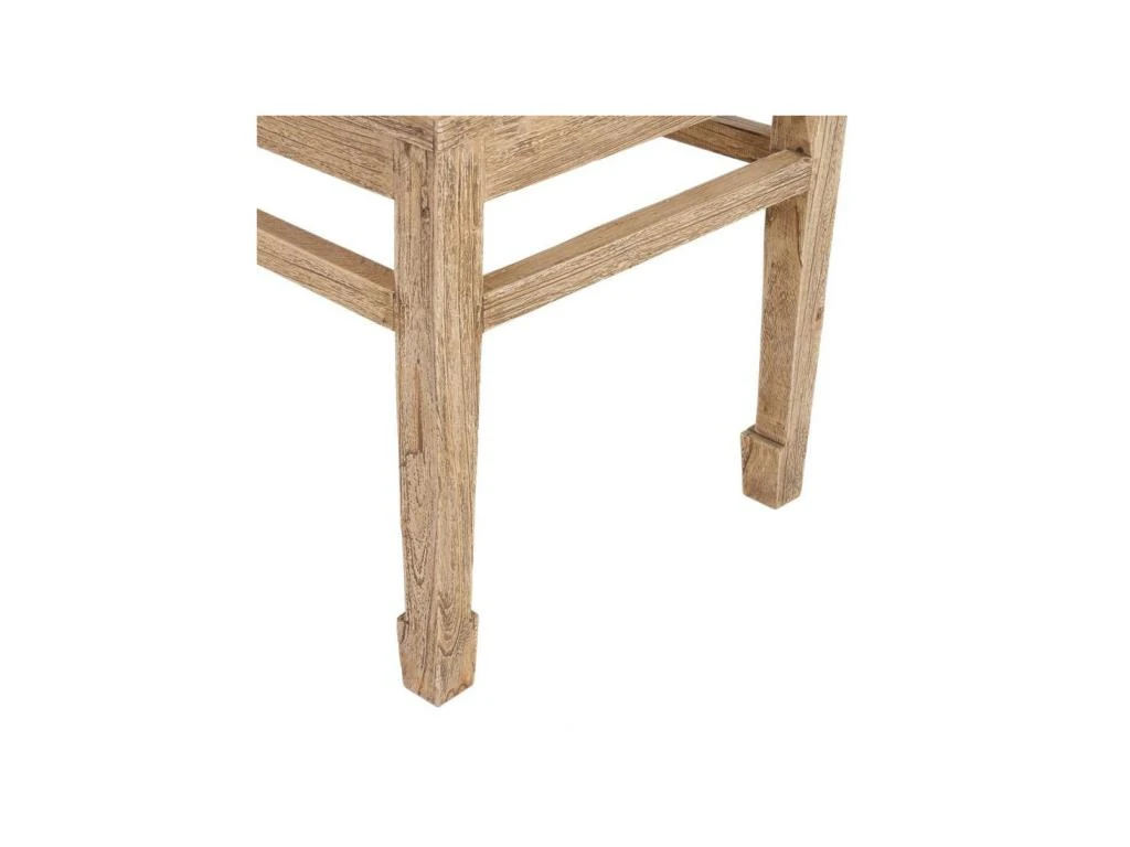 Table D'appoint Carrée Bois Massif Clair - LAINA – Image 3