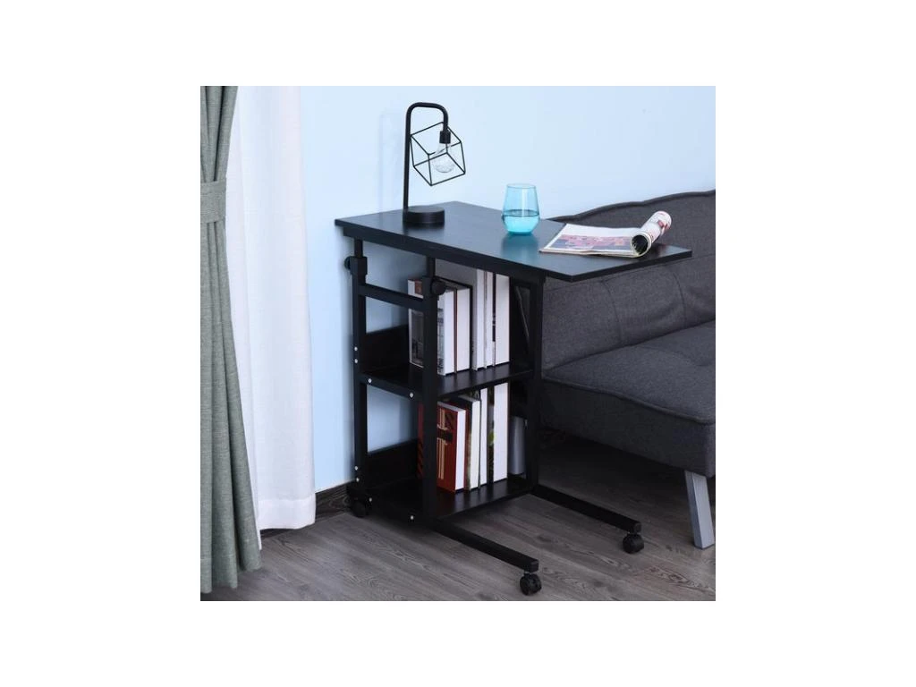 Table De Lit Réglable NANNY Noire – Image 4