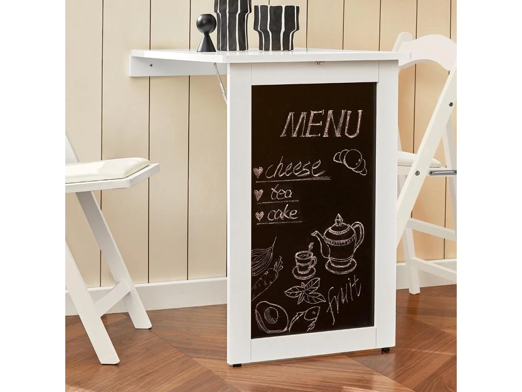 Table Pliable Murale Bureau Avec Mémo Board Table Murale Pliable Bureau Rabattable, FWT20-W – Image 6