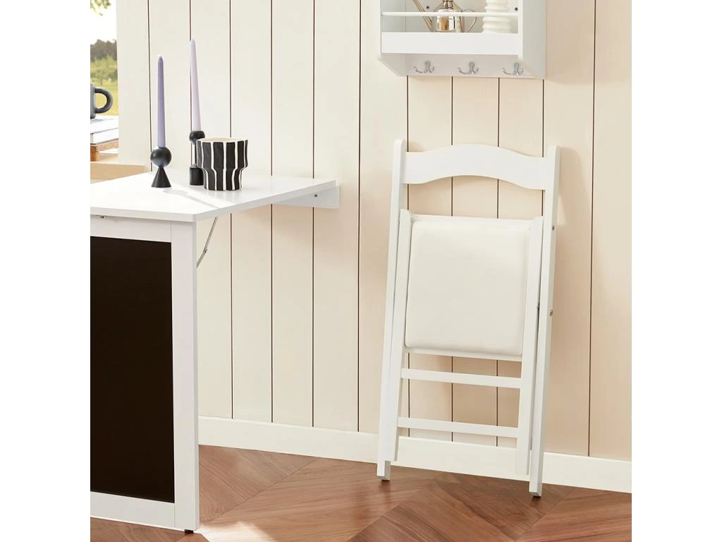 Table Pliable Murale Bureau Avec Mémo Board Table Murale Pliable Bureau Rabattable, FWT20-W – Image 7