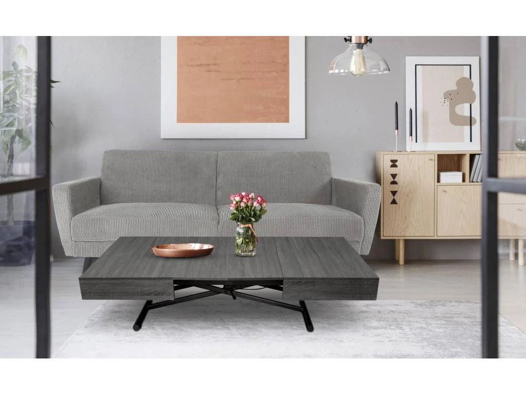 Table Basse Relevable Sundance Bois Vintage – Image 4